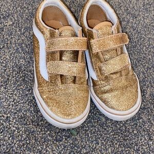 Girls glitter Vans